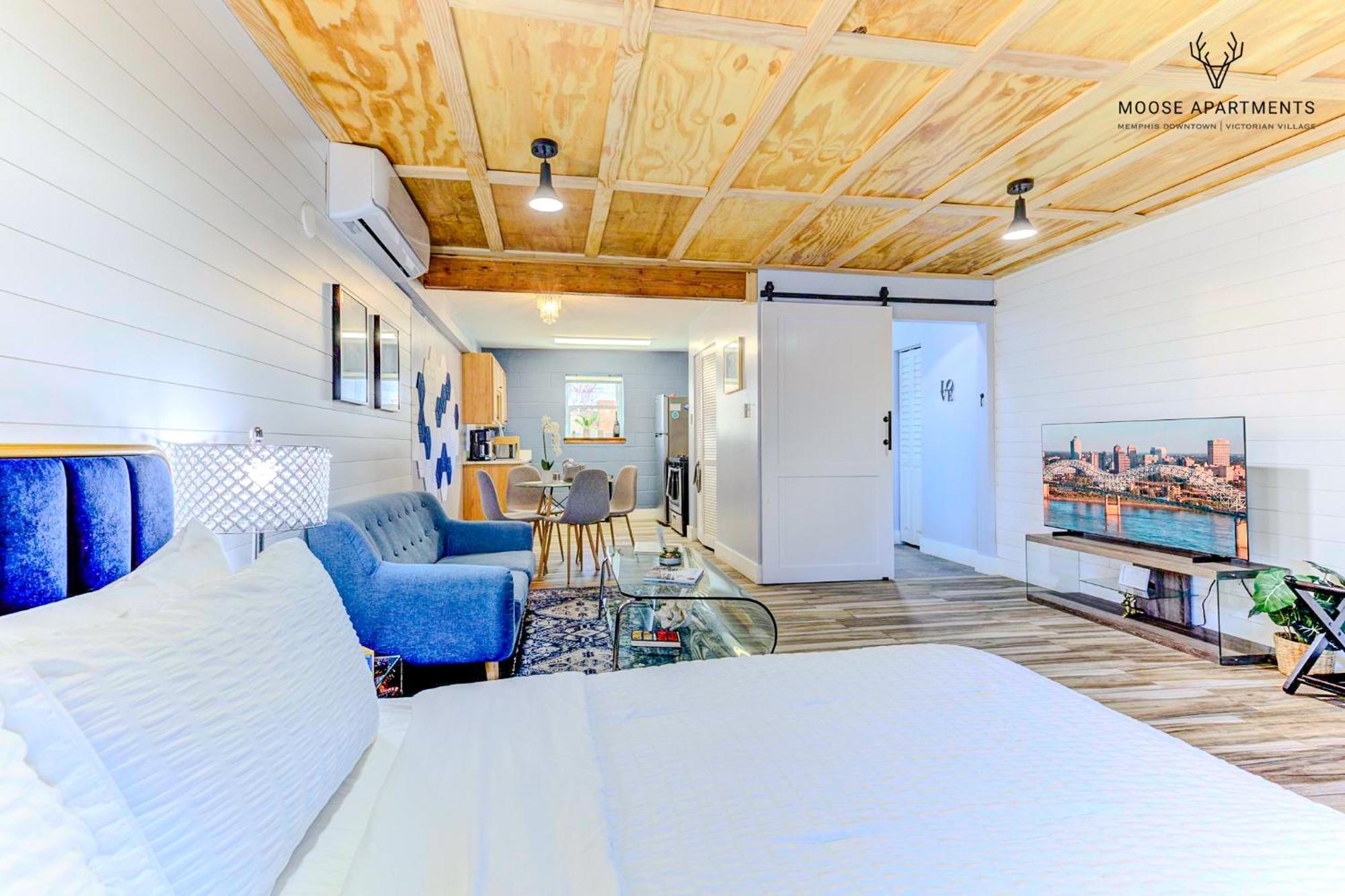 The Moose #3 - Modern Luxe Studio With Free Gated Parking & Wifi Memphis Exterior photo